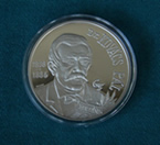 The City of Győr's Silver Medal, The Dr. Pál Kovàcs Medal (recto)