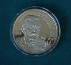 The City of Győr's Silver Medal, The Dr. Pl Kovàcs Medal (recto)