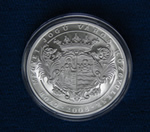The City of Győr's Silver Medal, The Dr. Pál Kovàcs Medal (verso)