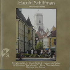 CD cover for Symphony No. 2: Music for Győr