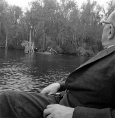 While in Tallahassee, Roger Sessions visited Wakulla Springs, just South of Tallahassee, to enjoy its serenity and beauty. Wakulla Springs, Florida (17 March 1963) Photographer unknown