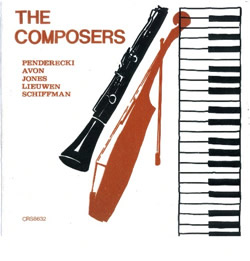 Photo of the Front Cover of The Composers LP